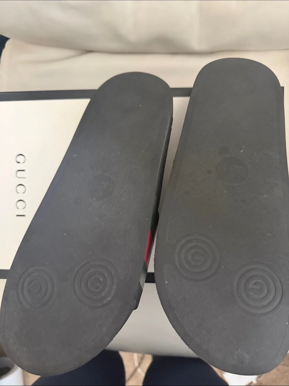 Gucci slides - 100% authentic